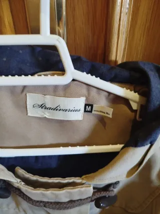 Chaqueta Stradivarius Beige Talla M Mujer