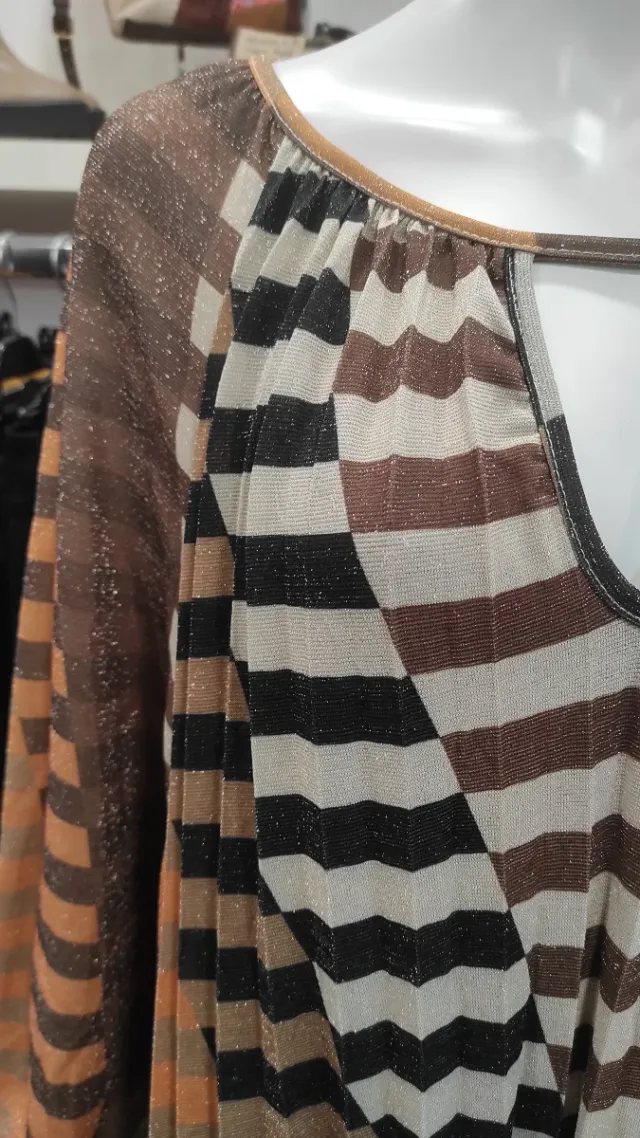 Vestito lungo stampato Taglia XL/XXL