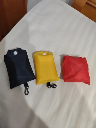 3 bolsas reutilizables
