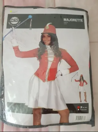 Disfraz Majorette Fiestas Guirca Talla M