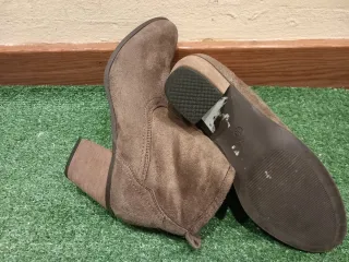 Botines marrones talla 38