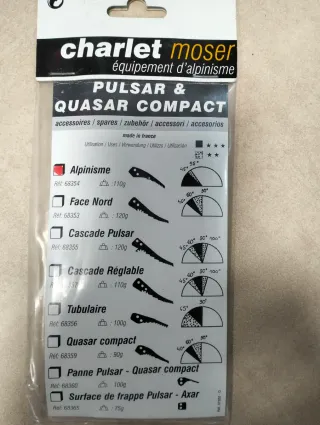 Hoja piolet Charlet Moser