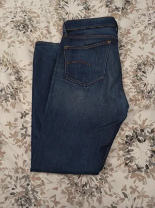 Pantalón vaquero G-Star RAW azul hombre