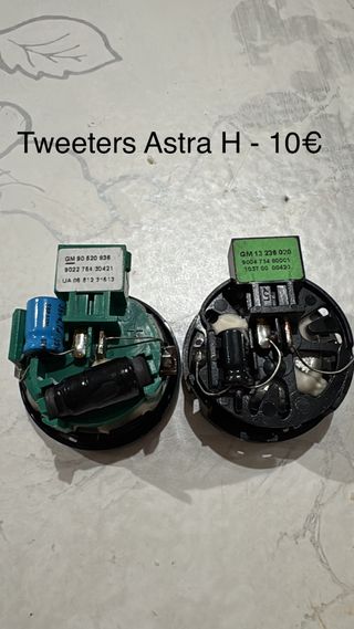 tweeters originais Opel Astra H