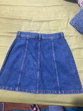 Falda vaquera azul