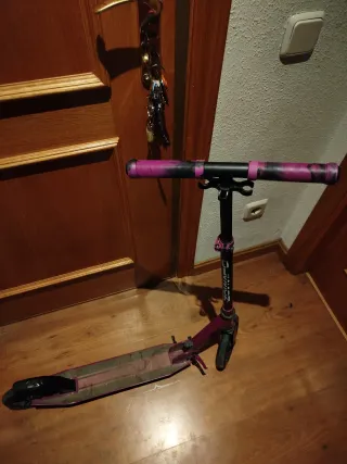 Patinete OLSSON HOPP morado altura regulable