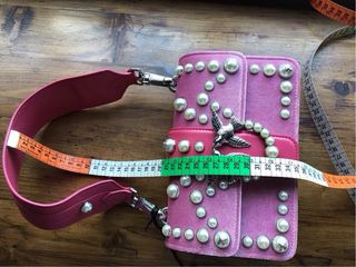 Pinko Borsa Gioiello Rosa Perle