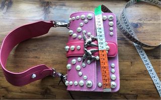 Pinko Borsa Gioiello Rosa Perle