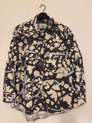 Camisa estampada mujer