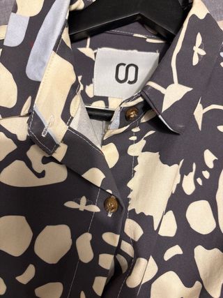 Camisa estampada mujer