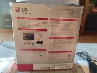 GRABADORA LG GP50 DVD Externa Portátil