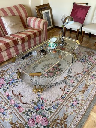 ELEGANTE TAVOLO IN CRISTALLO