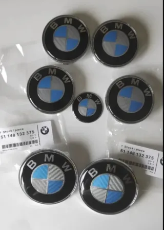 Anagramas BMW Carbono kit.