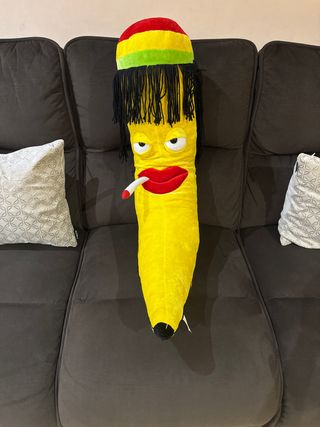 Peluche Banana Rasta con Cigarrillo