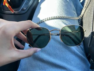 Gafas Ray-Ban Hexagonal Oro Negro