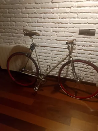 Bicicleta Fixie/Paseo Ruedas Rojas