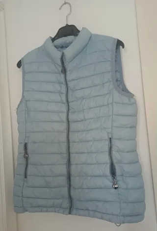 Chaleco juvenil azul talla 50