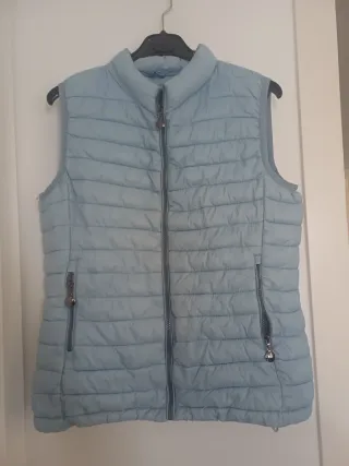 Chaleco juvenil azul talla 50