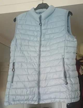 Chaleco juvenil azul talla 50