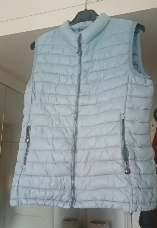 Chaleco juvenil azul talla 50