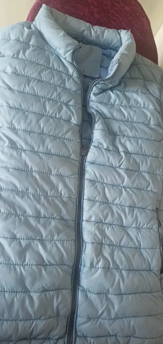 Chaleco juvenil azul talla 50