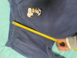 Pijama polar Snoopy Oysho Azul Marino