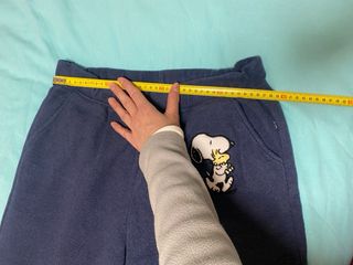 Pijama polar Snoopy Oysho Azul Marino