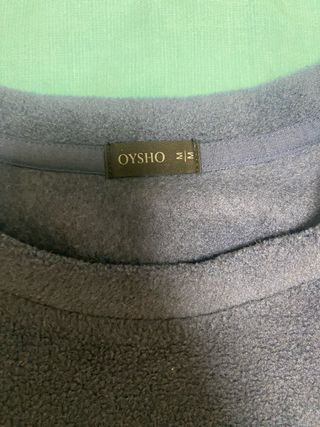 Pijama polar Snoopy Oysho Azul Marino