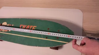 Monopatín SKATE vintage verde