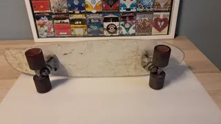 Monopatín SKATE vintage verde