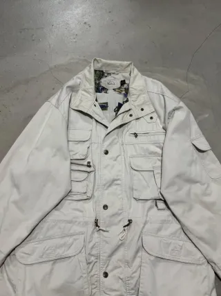 Woolrich parka vintage beige