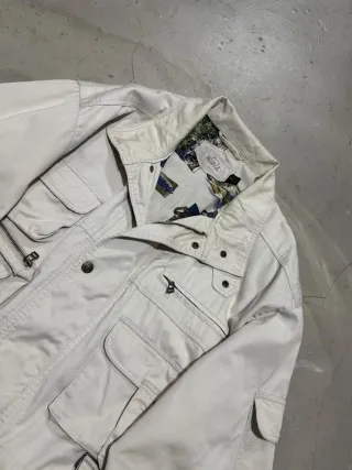 Woolrich parka vintage beige