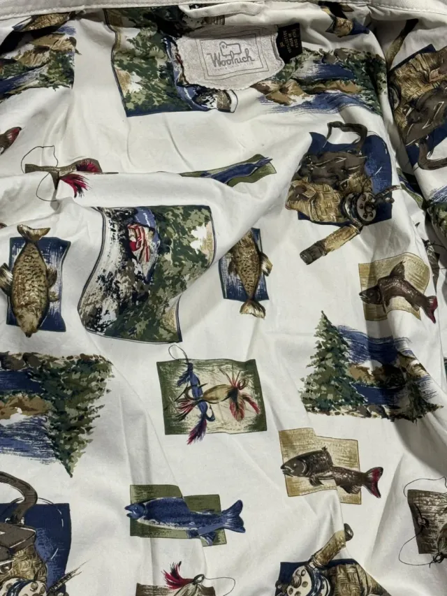 Woolrich parka vintage beige