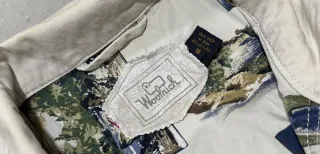 Woolrich parka vintage beige