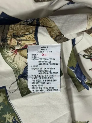 Woolrich parka vintage beige