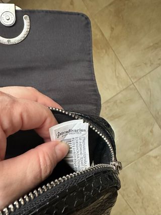 Bolso de mujer negro Stradivarius