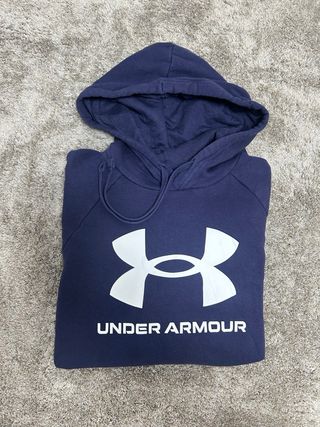Sudadera Under Armour Logo Azul Talla L