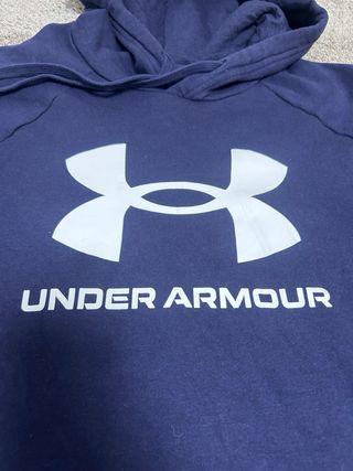 Sudadera Under Armour Logo Azul Talla L