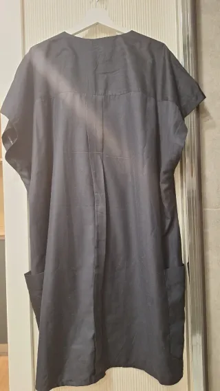 Vestido negro con estampado de Beyoncé