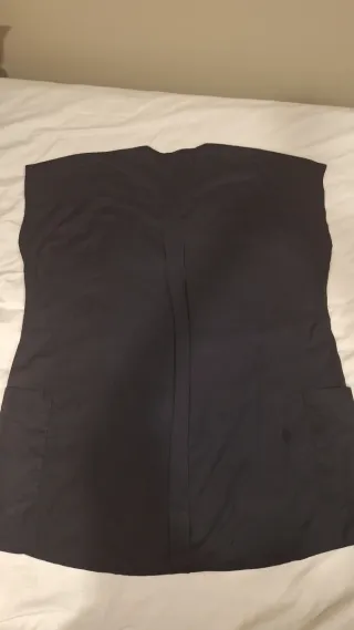 Vestido negro con estampado de Beyoncé