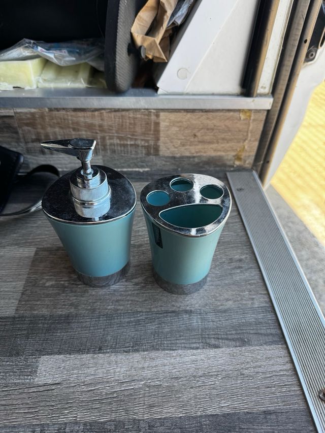 Set Bagno Dispenser e Tazza