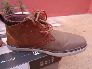 Skechers Regano en piel - Botas de cuero hombre