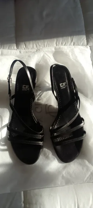 Sandalias LODI Negras Mujer