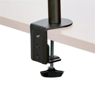 Brazo Soporte Doble Monitor Negro