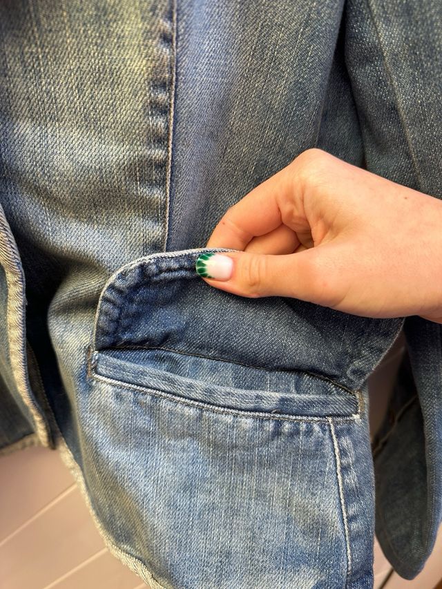 Chaqueta vaquera vintage Inditex Y2K