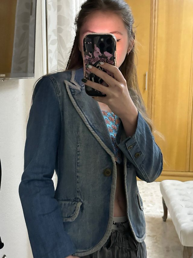Chaqueta vaquera vintage Inditex Y2K
