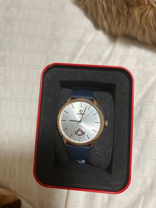 Reloj Casima Azul y Dorado