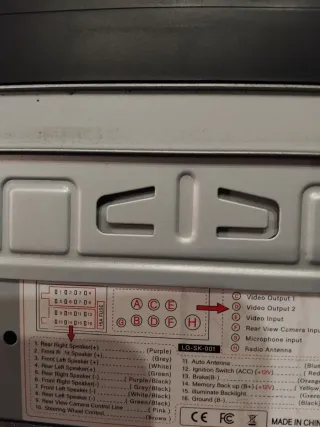 Autoradio 1din con schermo di 7 pollici,telecamera