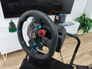 Seggiolino Simulatore GTR + Volante + Pedali PS4