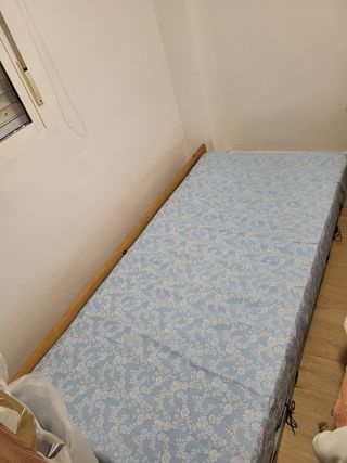 Cama supletoria con colchón
